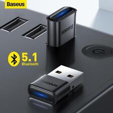 Baseus USB Bluetooth Adapter Dongle Adaptador Bluetooth 5.1 for Pc Laptop Wirele