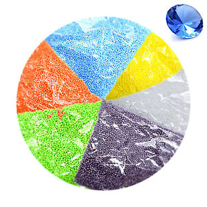 2-3 mm Coloured Styrofoam Balls 0.5l Filler Polystyrene Foam Spheres Beads Decor