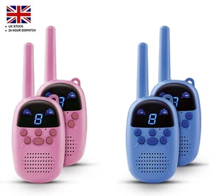 SILVERCREST WALKIE TALKIES, Kids Edition, ( Pink & Blue ), **NEW** - Picture 1 of 5