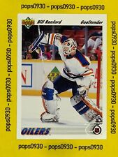 Bill Ranford, Edmonton Oilers, 1991, Upper Deck, #117