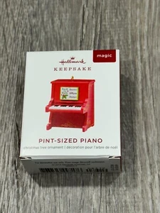 Hallmark 2019 Keepsake Miniature Ornament Magic Red Pint Size Piano LF10 - Picture 1 of 2