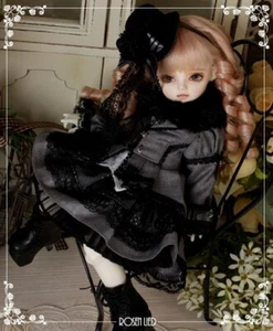 BJD Rosen Lied Tuesday Kind limitiertes Outfit Kleid Kleidung Set RDTL124 (1/6 YoSD - Bild 1 von 4