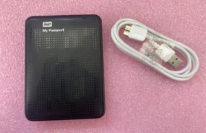 Western Digital My Passport 750GB WDBBEP7500ABK-01 USB 3.0 2.5" External HDD - Picture 1 of 4