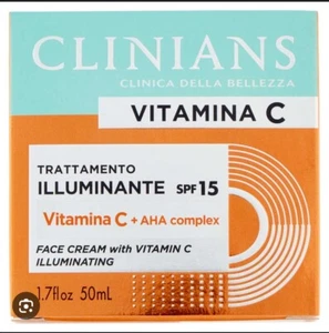 Clinians Viso Vitamina C 50 Ml. Illuminante Fp15 - Foto 1 di 1
