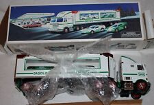 1997 Hess Truck & Racers New In Box original packing working lights