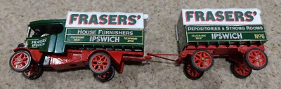 Models of Yesteryear Y27 1922 Foden C Type Steam Wagon and Trailer - Frasers - Image 1 of 4