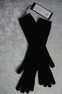 Handschuhe Nobelmarke RIANI schwarze Merinowolle  extra lang ! onesize hoher NP! - Bild 1 von 6