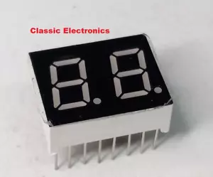 Pure Green Cobra 142GTL .4" 2-Digit LED Channel Display Readout CA 16-Pin - Picture 1 of 6