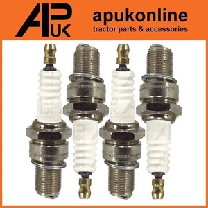 4x Spark Plugs Long Reach for Ferguson TE20 TED20 Massey 35 Petrol 135 Tractor - Picture 1 of 3
