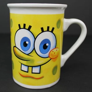 SpongeBob Squarepants Funny Yellow Frankford Candy Viacom 2013 Mug Cup - Picture 1 of 5