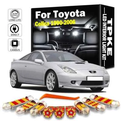Kit de luces LED para domo interior de coche Canbus Kit de bombillas LED para Toyota Celica 1990-2006 Foto 1 de 4