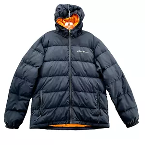 Eddie Bauer Puffer Goose Down Vest Men's Large EB650 Gorpcore Outdoor Workwear - Picture 1 of 15