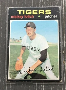Mickey Lolich Topps #133 1971 Detroit Tigers ex/excomo nuevo - Imagen 1 de 2