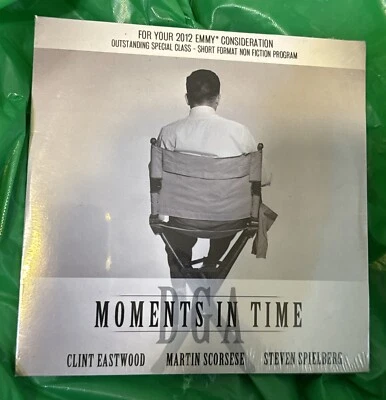 2012 DGA MOMENTS IN TIME FYC DVD FACTORY SEALED CLINT EASTWOOD RARE PROMO OOP - Image 1 of 2