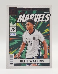2024-25 Panini Donruss Fifa #10 Ollie Watkins Net Marvels Ollie Watkins England - Picture 1 of 2