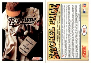 1992 Score Umhängetasche Paige #882 Cleveland Indians/St. Louis Browns/Sportler - Bild 1 von 2