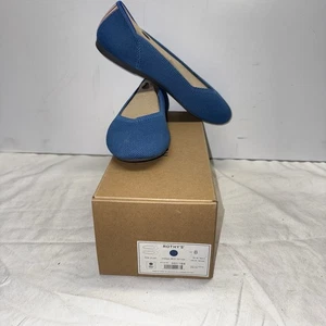 Mini righe donna Rothy’s The Flat Indigo taglia 8 nuove con scatola - Foto 1 di 8