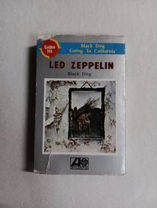 Led Zeppelin Black Dog WEA Cassette Korea Release Rare - Tested ✔️ VG - Picture 1 of 6