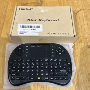 iPAZZPORT WIRELESS MINI KEYBOARD WITH TOUCHPAD - Picture 1 of 3