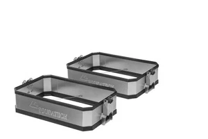 Touratech 2 x Volume Boosters For OEM BMW Aluminium Panniers - Silver - 055-1011 - Picture 1 of 8