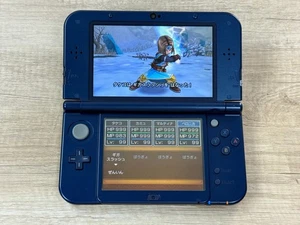 RANK A Nintendo New 3DS XL Metallic Blue Console Tested Japan ver W4747 - Picture 1 of 24