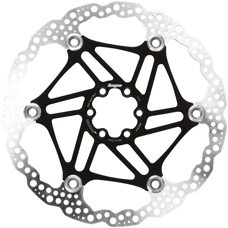 Hope Floating Bike Disc Rotor 203mm Black