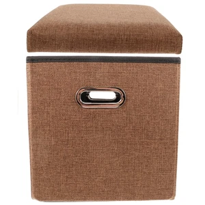 Multifunctional Storage Stool Simple Clothes Storage Box Firm - Picture 1 of 12