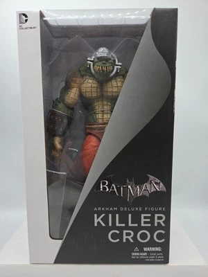 2012 DC Collectibles Batman Arkham Killer Croc Deluxe 9.5" Figure New Sealed - Image 1 of 4