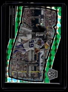 2024 Panini Mosaic #6 Danielle Hunter Bang! Mosaic Green Fluorescent #/10 - Picture 1 of 2