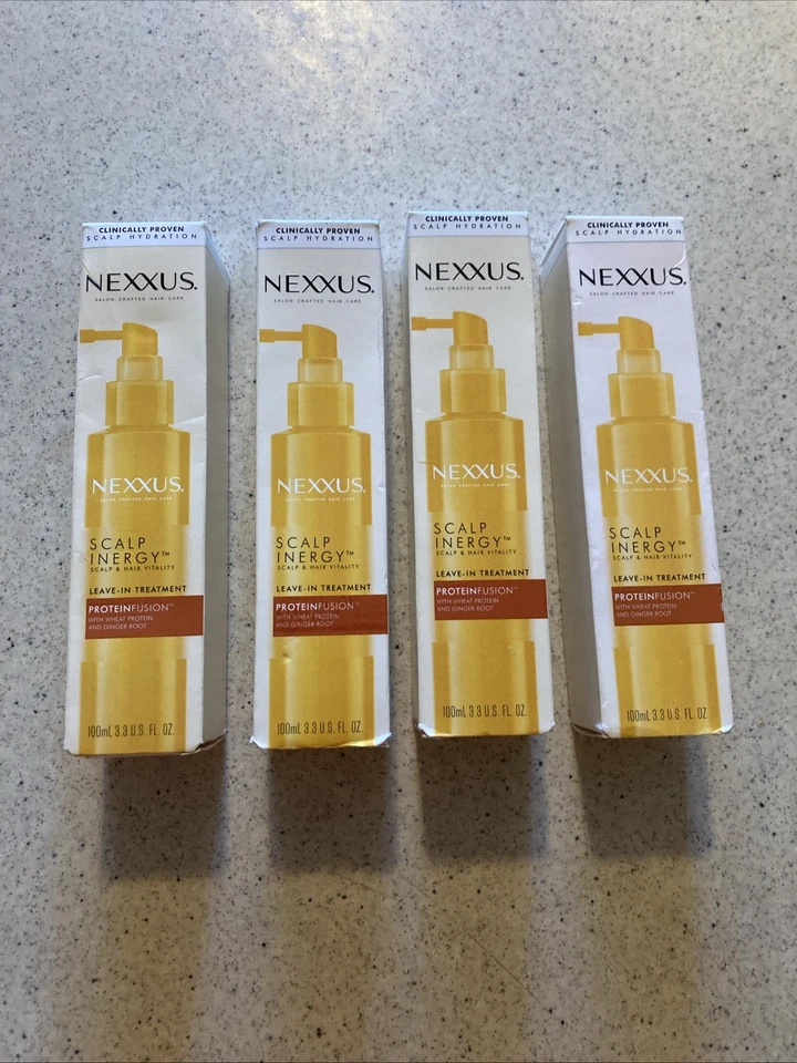 2x Nexxus Scalp INERGY Leave-in Treatment 3.3 FL Oz