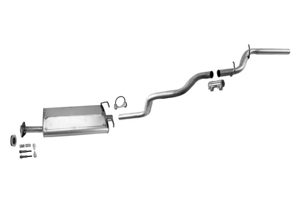 Compatível com Ford Explorer 95-2000 2 Portas 4.0L Vin X OHV Eng Silenciador Sistema de Escape - Imagem 1 de 4