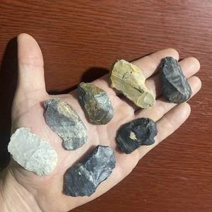 MLC 975 (7) Coltello Uniface Lama Frecce X Larry Morris Ohio Artefatti - Foto 1 di 6