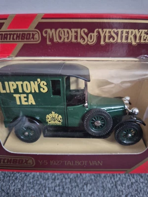 VINTAGE MATCHBOX MODELS OF YESTERYEAR 1927 TALBOT VAN "LIPTONS"  Y-5 - Image 1 of 4