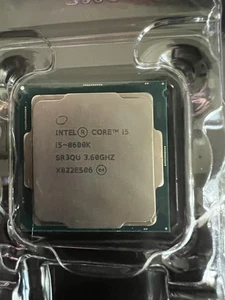 8th generation Intel Core i5 8600K LGA 1151 3.6 GHz six-core SR3QU CPU processor - Picture 1 of 2