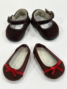 Bambola American Girl originale - 2 paia di scarpe eleganti - Foto 1 di 12