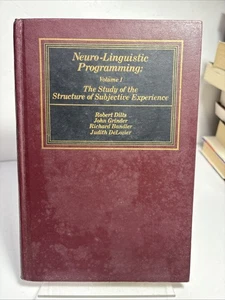 Programación Neurolingüística: Volumen 1/ 1980. Dilt, Grinder, Bandler & DeLozier - Imagen 1 de 9