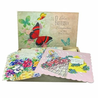 Caja de tarjetas de felicitación para todas las ocasiones San Valentín Get Well notas de agradecimiento de colección Foto 1 de 4