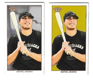 Sergio Santos 2002 Topps 206 Mini Lot #431: Polar Bear and Sweet Caporal - Picture 1 of 2