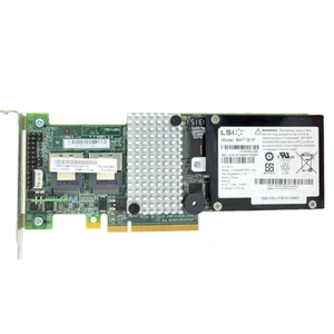 LSI MegaRAID L3-25121-79D SAS SATA Controller with Battery BAT1S1P - Bild 1 von 3