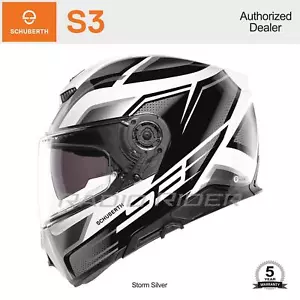NUEVO casco facial completo para motocicleta Schuberth S3 | Storm Silver 3XL | Envío gratuito - Imagen 1 de 4