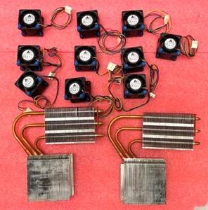 DELL EQUALOGIC PS4100 HEATSINKS AND FANS - Picture 1 of 5