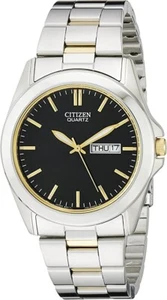 Reloj Citizen Hombre Cuarzo Dos Tonos Acero Inoxidable Día Fecha BF0584-56E - Imagen 1 de 1