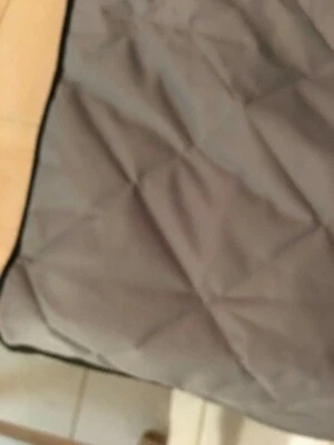 K&H SUV Gray Quilted Full Coverage Cargo Protector With Storage Pocket - Image 1 of 4