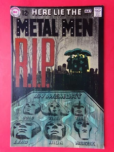 METAL MEN #37 1st Team Alt * Walk Among Men * Silver (F/VF 7.0) DC COMICS 1969 - Picture 1 of 3