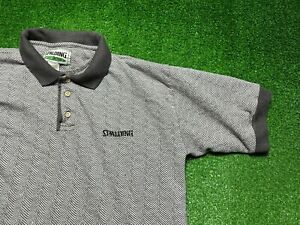 Vintage 90s Spalding Golf Men's Short Sleeve Polo XL Brown