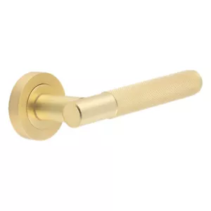 Astor Premium Designer Door Handle sets Internal Door Handles Knurled Lever - Picture 1 of 7