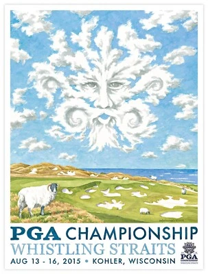 Lee Wybranski Edición Limitada 2015 PGA Championship Whistling Straits Golf Foto 1 de 4