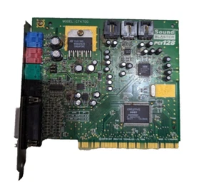 Creative Labs Sound Blaster PCI128 CT4700 PIC sound card MIDI/Gameport - Picture 1 of 6