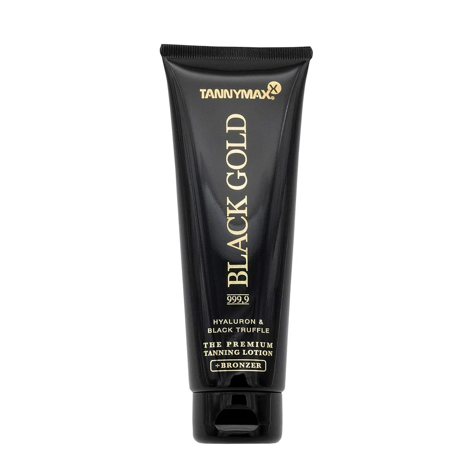 Tannymaxx Black Gold 999,9 Premium Loción Bronceadora + Bronceadora, 125 ml