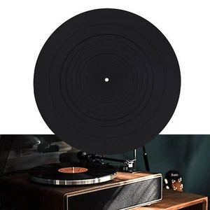12" Turntable Platter Mat Rubber Silicone Pad for All LP Vinyl Record PlayergZXd - Picture 1 of 7